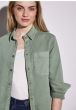 Grøn denim skjorte, 212602 Street One