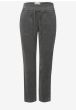 Grå fløjlsbuks, 7/8, comfi style 379187