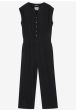 Sort viskose Jumpsuit, street One 379209