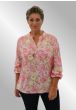 Rosa print skjorte, Lily ML7065