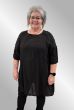 Sort hør tunika, 070423