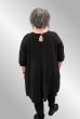 Sort hør tunika, 070423