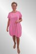 Pink viskose sommerkjole, Alma 0796