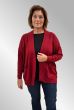 Bordeuax åben cardigan, 174