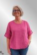 pink hørbluse, 20014-1