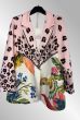 Rosa blazer med print, 23982