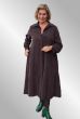 Brun fløjls skjorte/kjole, 2743V