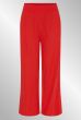 Rød viskose / hør buks Marta 62273