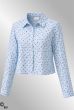 Lys blå skjorte med beige polka prikker, Amber, Amace