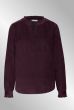 Bordeaux fløjlsbluse, Street One 346161