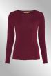 Bordeaux viskose top, 5894