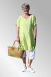 Gul/lime happy dot tunika/dress, 8120