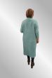 Mintgrøn meleret strik kjole, FM93