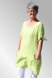 Gul/lime happy dot tunika/dress, 8120