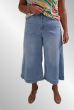 3/4 viddebuks, denim, 2291