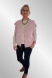 Rosa strik vest 12300