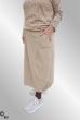 Beige fløjlsnederdel, 242513V