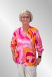 Pink orange viskose skjorte, Tanjal