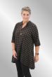 Brun / sort ternet tunika fra Thing, 6494-CS