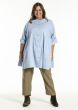 Lys blå skjorte tunika, Jodie, 252076