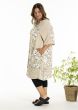 Beige kjole med blomsterprint, G253048