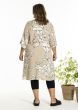 Beige kjole med blomsterprint, G253048