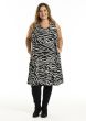 Zebra panelkjole, G254026