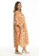 Orange printkjole, Valdis, 254029