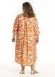 Orange printkjole, Valdis, 254029