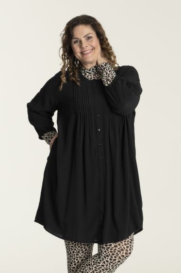 Sort viskose tunika, Johanne G225072