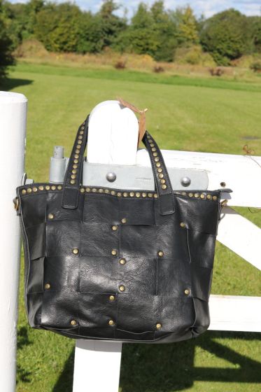 Sort taske med flet, 11221