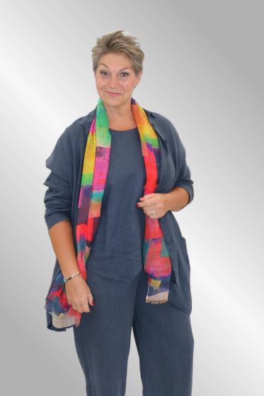 Tørklæde i hør / bomuld, NL Otr 4569