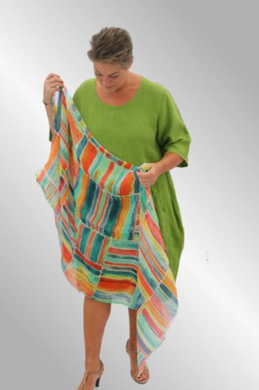 Tørklæde i hør / bomuld, NL Otr 4603