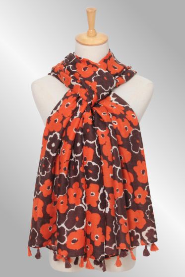 Orange tørklæde, 2256647