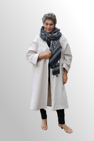 Råhvid uldfrakke, Diva OS