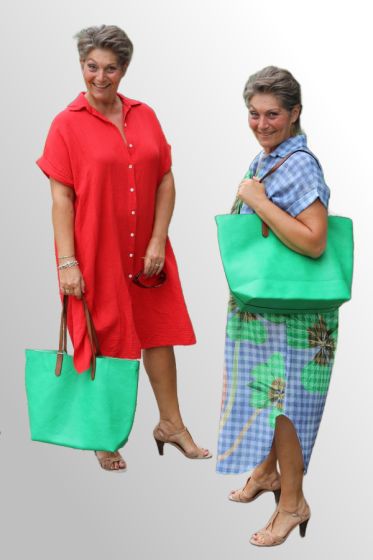 Grøn taske 89138, tre i en