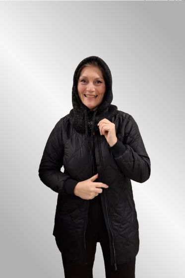 Sort halsedisse hat / Balaclava