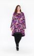 Sort / lilla 7 lime tunika, AKH 6886