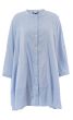 Lys blå skjorte tunika, Jodie, 252076