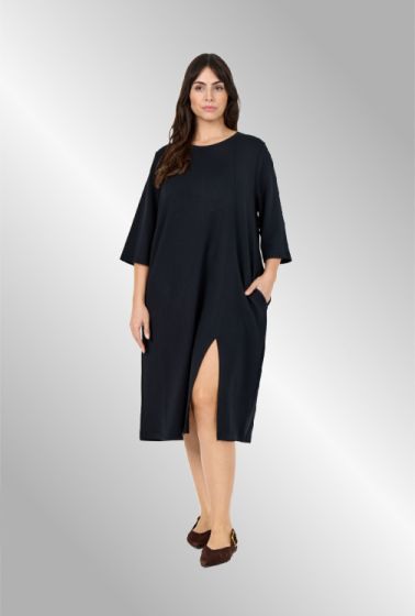 Sort sweat kjole, W20551