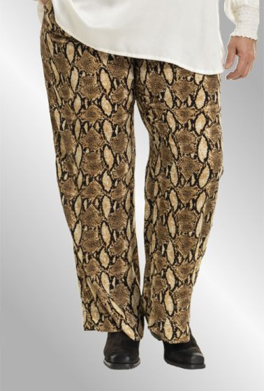 Slange print bukser, G245069