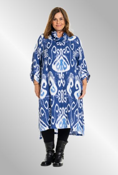 Blå printet kjole, Ingeborg G251045