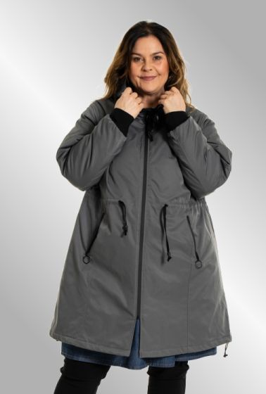 Grå vinterjakke, Olivia G255002