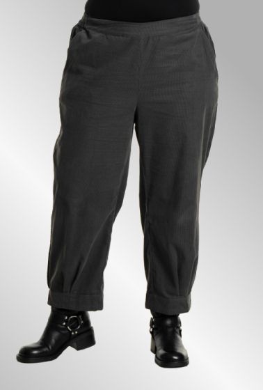 Grå fløjlsbuks 255078