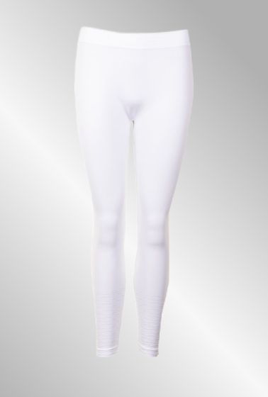 Hvid nylonleggings, Jane G2693
