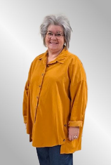 Gul fløjlsskjorte, 37022