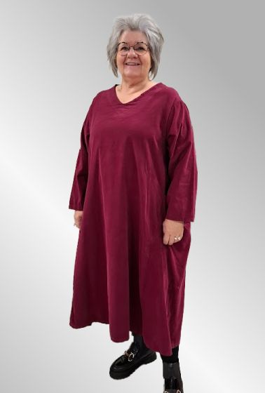 Bordeuax fløjlskjole, 91745