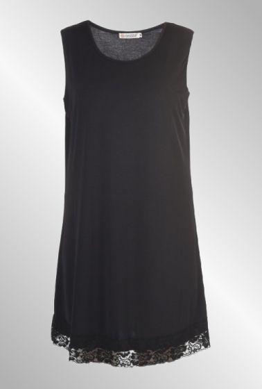 Kort underkjole fra Gozzip i sort, G9900-1