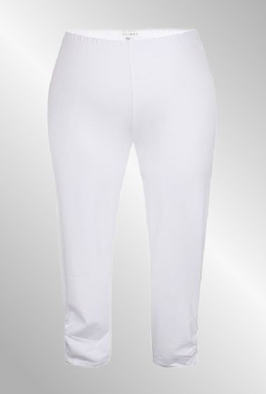 Hvid Pirat bomulds leggings, Kant 2403823