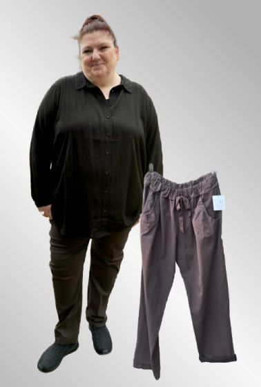 Brun buks, jogging style, Dan 555